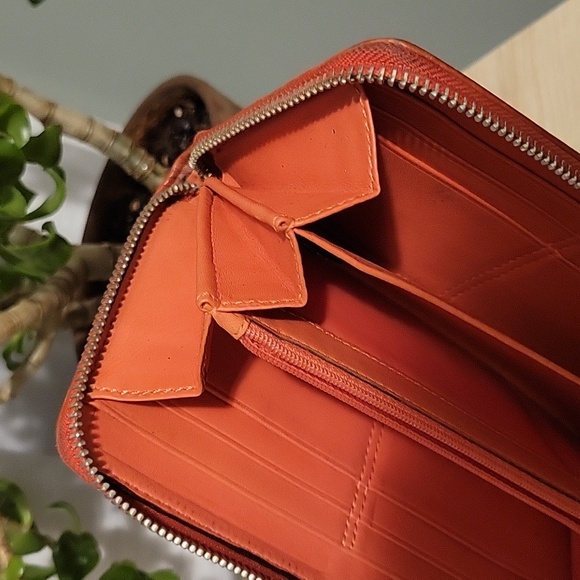 Vintage Coach CHELSEA Pebbled Leather Wallet - Picture 7 of 10